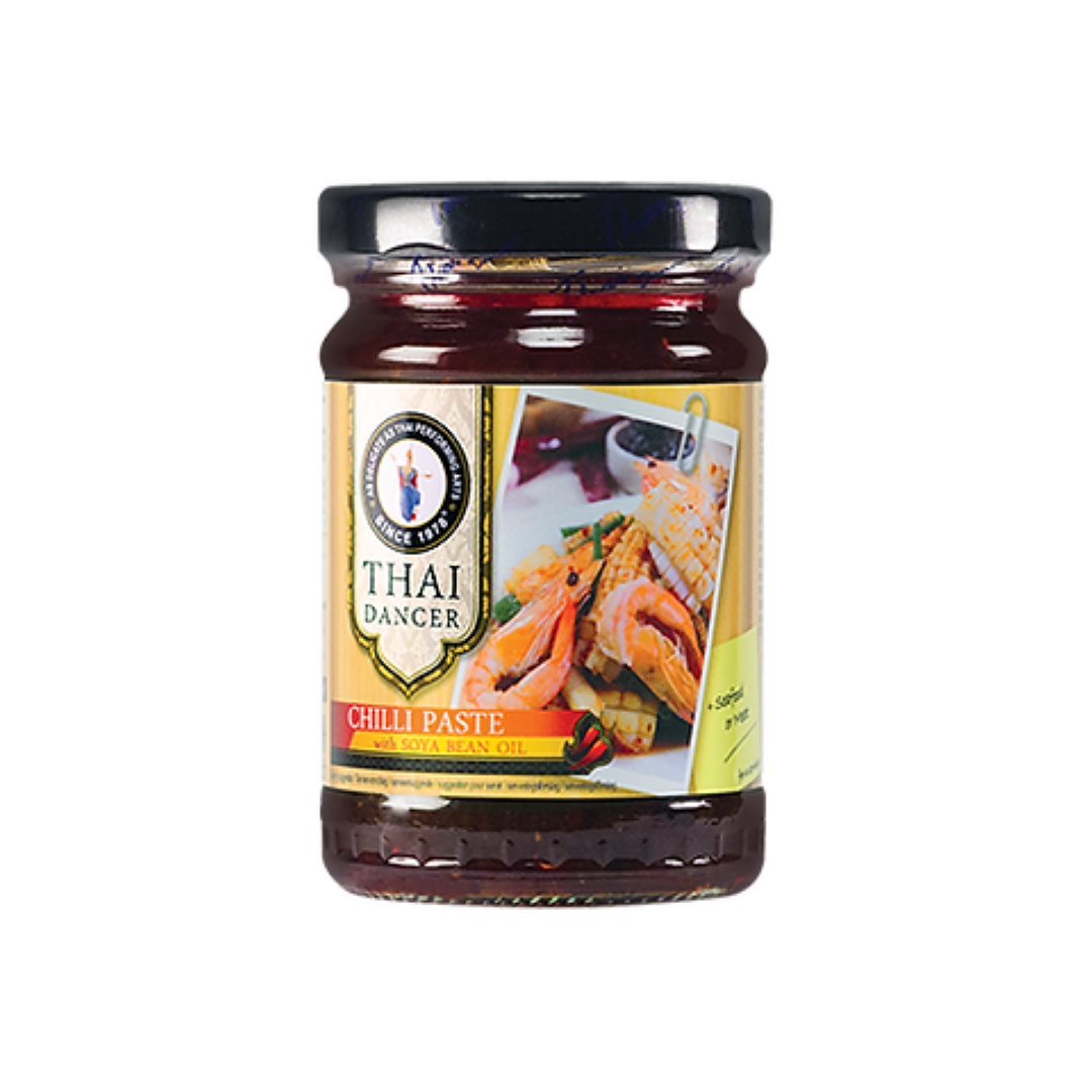 THAI DANCER CRISPY CHILLI IN SOYA BEAN OIL 200G